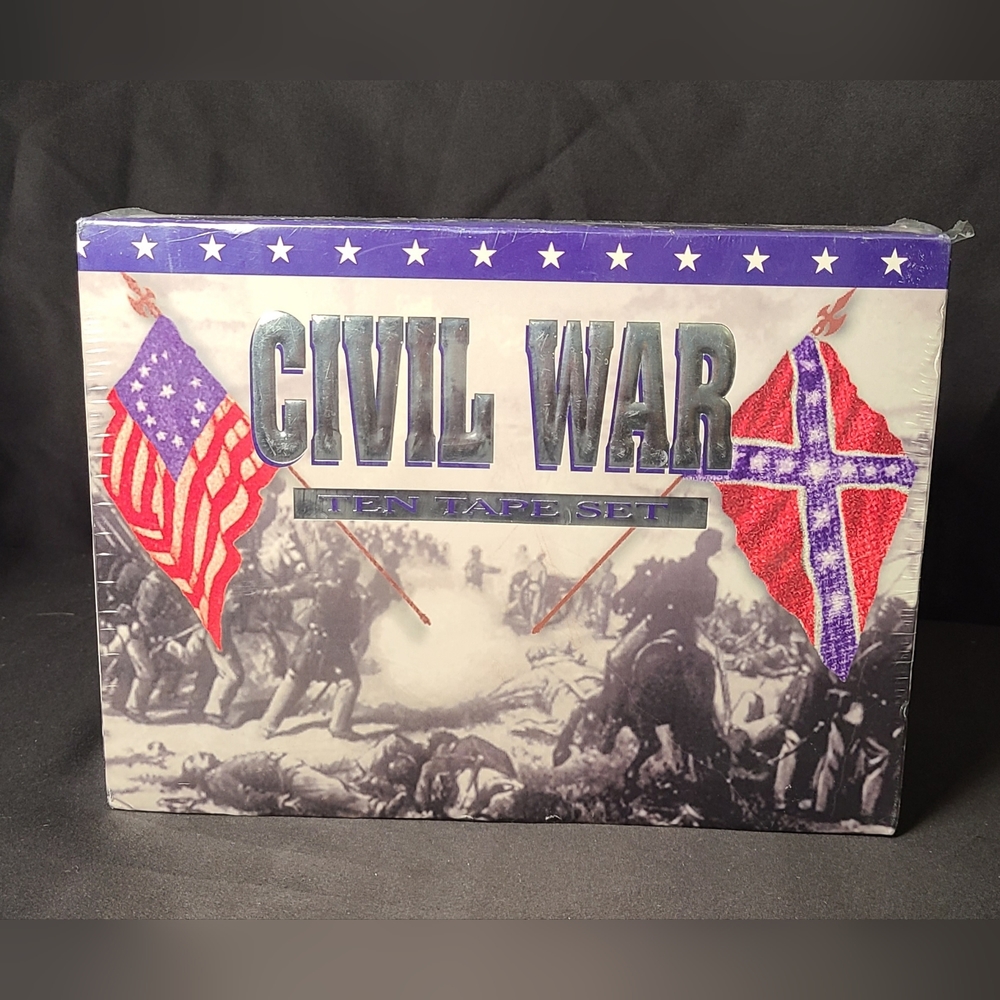 Civil War VHS Ten (10) Tape Box Set Brand New in Original Packaging
